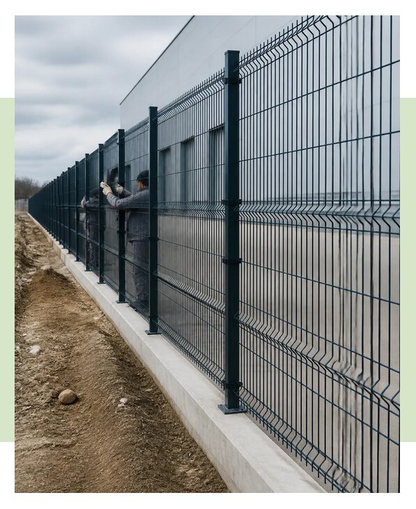 Панельные ограждения в Великом Устюге по цене от 3257 р. | ЗаборЭксеперт-Влс